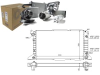 фото thumb №1, Радиатор двигателя ford transit transit tourneo 2.5