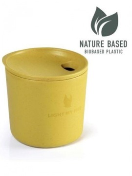 Light My Fire MyCup`n Lid Чашка короткая желтая 250мл