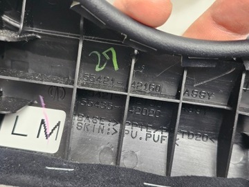 фото thumb №10, Планка защита dekor консоли панели toyota rav4 rav 4 iv кожа led замша