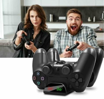 ЗАРЯДНОЕ УСТРОЙСТВО ЗАРЯДНАЯ ДОК-СТАНЦИЯ ДЛЯ 2x PAD PS4
