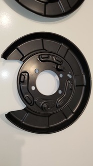 фото thumb №7, Mitsubishi pajero тормозные диски якорные защита тормоза дисковый задняя комплект