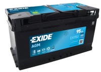 фото thumb №1, Акумулятор exide agm старт-стоп 95ah/850a p+
