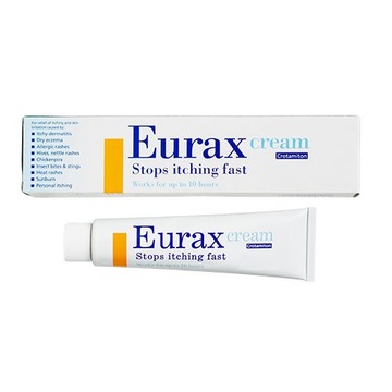 EURAX крем от зуда, чесотки, аллергической сыпи, псориаза, ожогов 100г