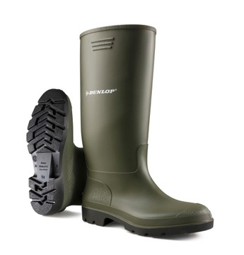 Zielono czarne Kalosze DUNLOP PRICEMASTOR rozmiar - 42