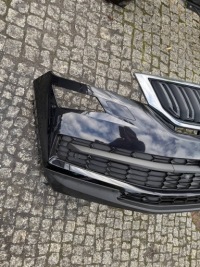 фото thumb №9, Бампер перед передній lf9r чорний 6xpdc камера skoda kodiaq i 565 2016-2021