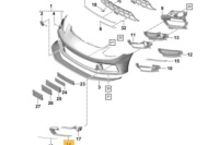 фото thumb №8, Mini countryman r60 захист динаміка двері задніх правих 51429800966 nowa