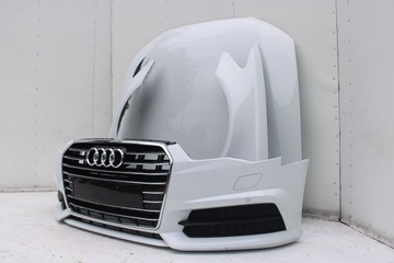 фото thumb №11, Audi a6 fl рестайлинг перед капот крылья бампер pas переднее лампы усилитель