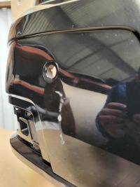 фото thumb №15, Mercedes glk w204 x204 2008-2015 бампер заднее чёрный a2048851525 оригинал