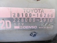 фото thumb №5, Toyota corolla 1.8 стартер 28100-16260 testowan