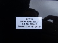 фото thumb №14, Двері праві зад праве задні лак 191 mercedes a-klasa w177 18-23r