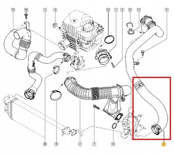 фото thumb №12, Шланг турбины 43skv014 / # 949 43skv014 skv
