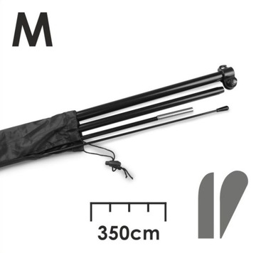 WINDER BEACH РЕКЛАМНЫЙ ФЛАГ TEARS M 90x200 см