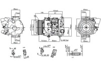 фото thumb №1, Nissens компресор кондиціонера toyota highlander 3