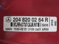 фото thumb №10, Фара задняя правая mercedes c-klasa 204 sedan 2048200264