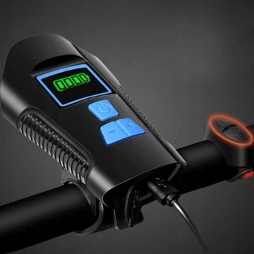 DexXer Bicycle Lights Велосипедный фонарь 1500 мАч 300 лм Аккумулятор
