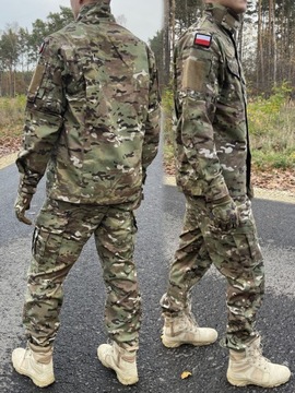 Тактические военные брюки Multicam WZ10 Texar XL