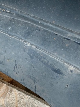 фото thumb №7, Mercedes ml w166 2011- бампер зад задний накладка