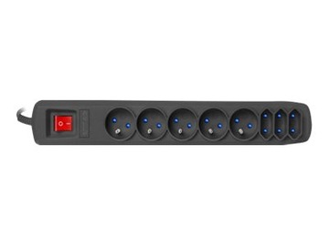 Удлинитель R-8 5,0 м черный Armac