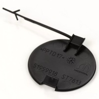 фото thumb №3, Заглушка фаркоп буксировочный бампера перед jeep renegade 2014-2020 nowa