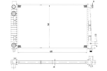 фото thumb №2, Tyc радіаторів двигуна 1685001102 1685001302 168500