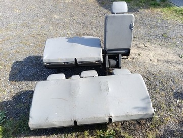 фото thumb №12, Vw t5 комплект сидінь другий i третій ряд/ 2 3 ряд jasnoszara skaja