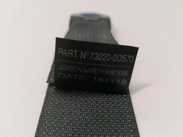 фото thumb №7, Toyota yaris iii рестайлінг ремені безпеки передні оригінал 17-20