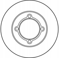 Купити Kia pride mazda 121 гальмівні диски гальмівні перед комплект trw df2662 rgw, фото thumb