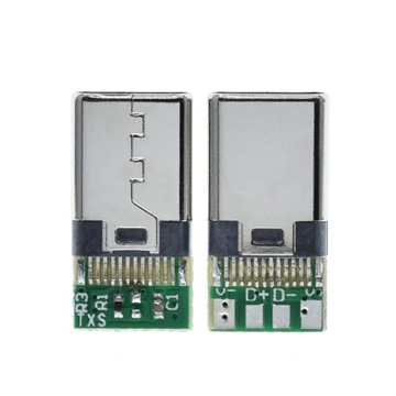 Адаптер PLUG USB C на печатную плату DIP X 5 шт.
