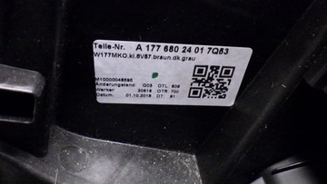 фото thumb №8, Туннель средний подлокотник mercedes a-klasa w177