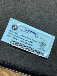 фото thumb №8, Пол обивка багажника bmw x4 g02 7463433