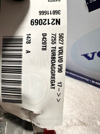 фото thumb №7, Volvo v60 s90 v90 xc60 xc90 turbo турбина дизель 32240879 36011666