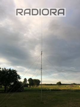 Антенна вертикальная RADIORA GP-2040 КВ 3,5-52МГц 600см