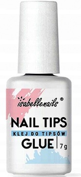Isabellenails Klej w Pędzelku Do Tipsów Ozdób Bardzo Mocny szybkoschnący