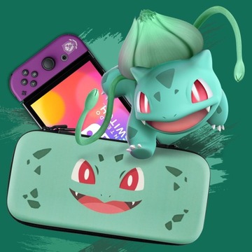 ЧЕХОЛ ДЛЯ NINTENDO SWITCH OLED POKEMON BULBASAUR