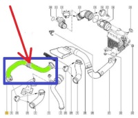 фото thumb №2, Wąż шланг інтеркулер renault scenic ii 1.9 dci