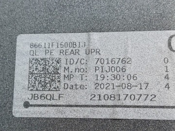 фото thumb №10, Kia sportage 4 iv рестайлінг 18- бампер зад 86611f1500