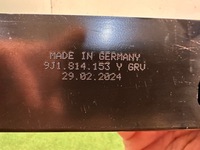 фото thumb №15, Porsche taycan 9j1 кронштейн підсилювач поперечний 9j1814153y