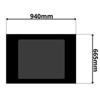 фото thumb №1, Стекло боковая левая bok citroen jumper ii 2 940x665 0258