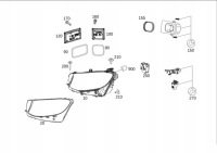фото thumb №1, Фара перед правый левый mercedes glc x253