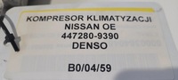 фото thumb №7, Компресор кондиціонера nissan оригінальний номер 447280-9390