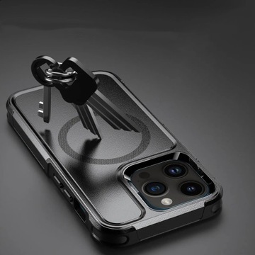 БРОНЯНЫЙ ЧЕХОЛ ДЛЯ MAGSAFE PANZER IPHONE 13 PRO MAX + СТЕКЛЯННЫЙ ЭКРАН + ЛИНЗА