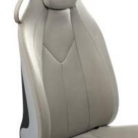 фото thumb №12, Mercedes r171 передний сиденье кожаный szary правый перед