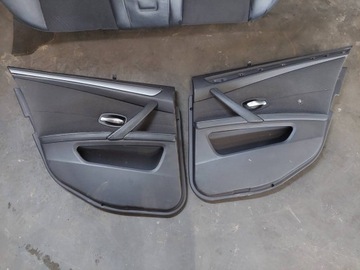 фото thumb №12, Сиденья комплект левый правый диван зад + обшивки ролеты bmw e61 520d