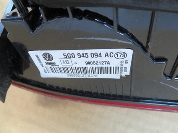 фото thumb №13, Vw golf 7 vii 12- лампа правая w крышка багажника 5g0945094ac
