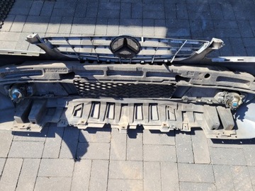 фото thumb №13, Mercedes a w169 avangarde 08-12 рестайлинг бампер переднее решётка радиатора