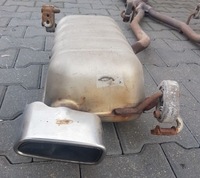 фото thumb №5, Mercedes slk w171 рестайлинг глушитель выхлоп наконечники глушитель 09r