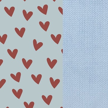 Подушка La Millou Angel's Wings Heartbeat Синяя