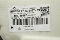 фото thumb №10, Оригинальная пол коврик обшивка задняя m-pakiet bmw g30 7419457 25km