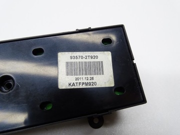 фото thumb №7, Перемикач панель керування скло kia optima iii 93570-2t920