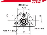 фото thumb №3, Циліндрик гальмівний abarth ritmo fiat 127 cinquec